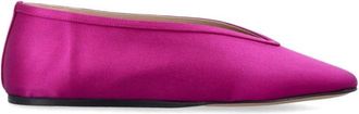Le Monde Beryl Schoenen, Dames, Roze, 39 EU, Satijn, Luna Satijnen Ballerinas