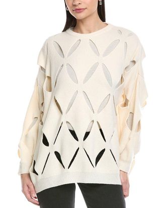 Valentino Wool Cutout Sweater
