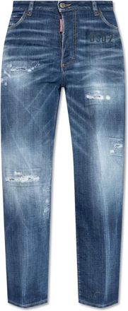 Dsquared2 Slim-fit Jeans, female, Blue, Size: 2XS Boston Jeans