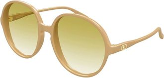 Valentino Sunglasses, female, Yellow, Size: 59 MM Vg0017S Sunglasses