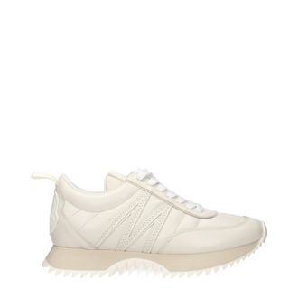 Moncler Pacey Damens Sneakers Beige/Elfenbein Leder