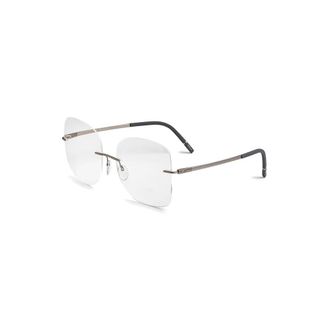 Silhouette Glasses, unisex, Gray, Size: 56 MM The Dawn 5573 Eyeglasses