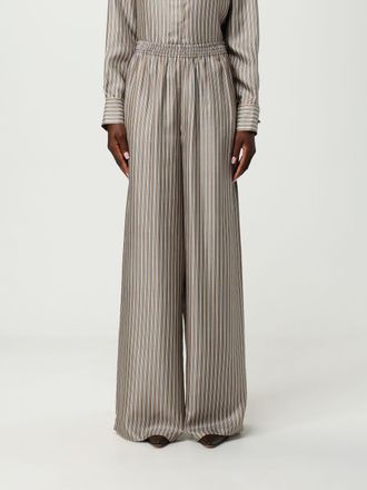 Max Mara Pants MAX MARA Woman color Brown