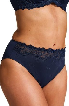 Hunkem&ouml;ller Diva High Knickers in Peacoat at Nordstrom, Size X-Large