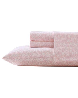Tommy Bahama 200 Thread Count Lovely Palms Cotton Percale Sheet Set