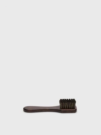 Doucal's Spazzola per scarpe in crine e legno