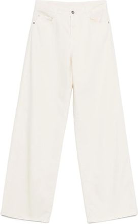 Ermanno Scervino Jeans a gamba ampia - Bianco