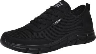 Generic Mens Running Shoes UK,Sports Shoe Lace Up Sneakers Mesh Trekking Shoes Lightweight and Breathable Walking Trainers Hard Wearing Outdoor Shoe Classic S