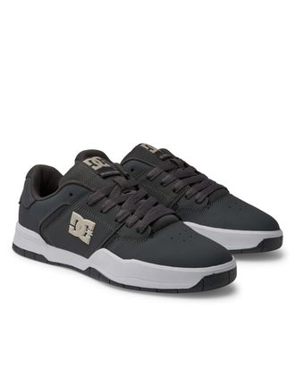 DC Sneaker DC SHOES Central, Herren, Gr. 6,5(38,5), weiss (grau, wei&szlig;, grau), Obermaterial:Obermaterial: Leder / Futter: Textil / Aussensohle: Gummi;, Sc