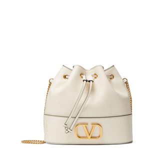Valentino Garavani Vlogo Signature Leather Mini Bag