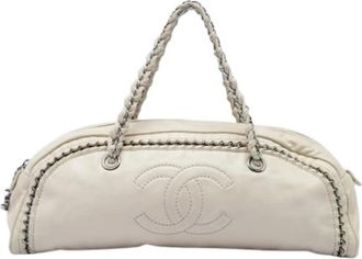 Chanel Borsa Vintage in Pelle Pre-owned - - Pre-owned - Donna - Bianco - ONE SIZE