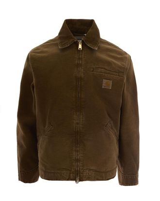 Carhartt Work in Progress Brown Shirt Collar Jackets