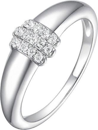 Rachel Glauber Plated Cz Ring