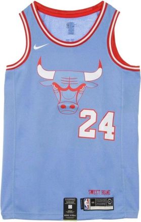 Nike City Edition Swingman Jersey No. 24 - Heren - Fitness - Blauw - S - Polyester - Fitness