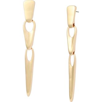 Robert Lee Morris Linear Earrings in Gold at Nordstrom