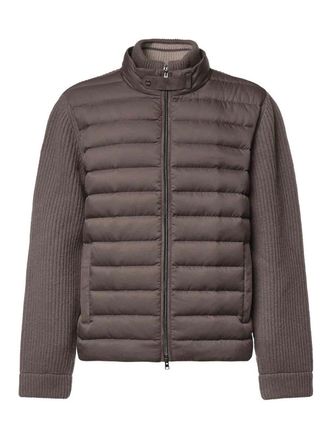 Herno Wool-Blend Puffer Jacket