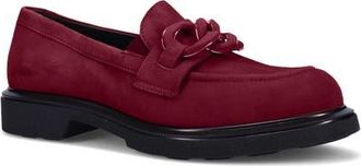 Ron White Allison Water Resistant Chain Loafer in Wine at Nordstrom, Size 38