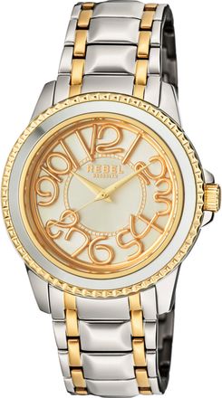 Rebel Rockers Williamsburg Silver Dial Stainless Steel Watch