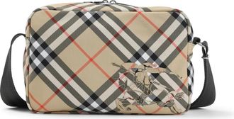 Burberry Stijlvolle Crossbody Tas Nude Neutrals - Heren - Schoudertassen - Beige - ONE Size - Polyester - Tassen