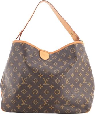Louis Vuitton Brown Monogram Canvas Delightful Mm (Authentic Pre-Loved)