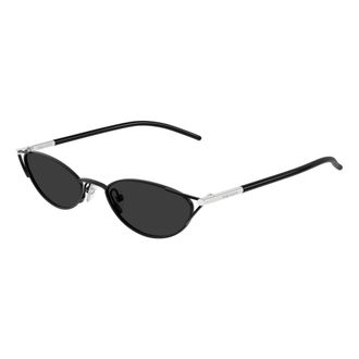Alexander McQueen Alexander McQueen, Sunglasses, female, Black, Size: 50 MM Cat-eye Sunglasses