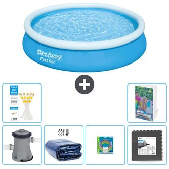Bestway Piscina Bestway Fast Set Redonda - 366x76 Cm - 7-piezas S177