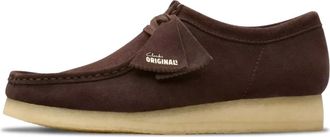 Clarks Schoenen, Heren, Bruin, 42 EU, Leer, Wallabee