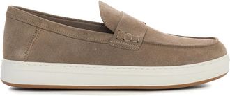 Hogan Loafer in su&egrave;de - Heren - Loafers - Beige - 40 EU - Su&egrave;de - Schoenen