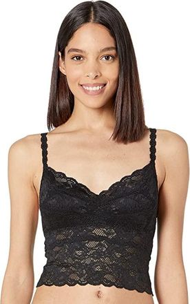 Cosabella Never Say Never Cropped Cami Womens Clothing Black : SM, Elastane/Cotton