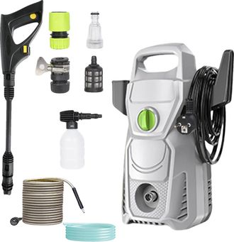 OEM Limpiadora De Alta Presi&oacute;n, 1500 W De Potencia, Boquilla Ajustable, Gris