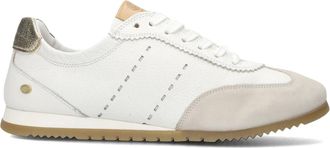 Fred De La Bretoniere Schoenen, Dames, Wit, 41 EU, Leer, Ylva Loa Dames Sneakers