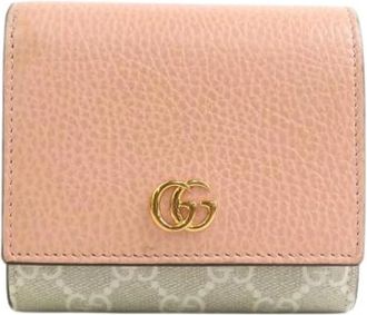 Gucci Pre-owned Vintage Portemonnee - Dames - Vintage Accessoires - Veelkleurig - ONE Size - Leer - Vintage
