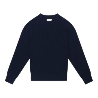 Isabel Marant Row neck sweather Benny - male - Isabel Marant - Round-neck Knitwear - Blue - XL - Knitwear