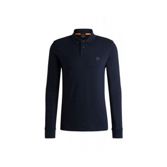HUGO BOSS Tops, Heren, Blauw, S, Katoen, Passerby Polo