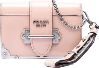 Prada Pre-owned Prada Spazzolato Soft Calfskin Cahier Crossbody Ladies XXLZFDZSVN88RRSY