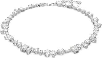 Swarovski Kristallen Ketting Gema Wit - Dames - Armbanden - Wit - ONE Size - Accessoires