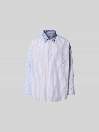 Marni Regular Fit Freizeithemd mit Kentkragen in Hellblau, Gr&ouml;&szlig;e 48
