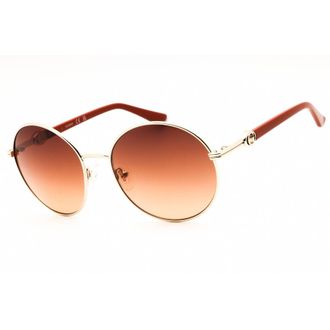 Guess Brown Gradient Round Mens Sunglasses GU00260 32F 56