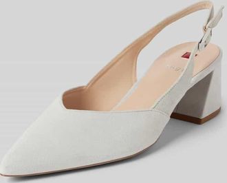 H&ouml;gl Pumps mit Blockabsatz in Hellblau, Gr&ouml;&szlig;e 41