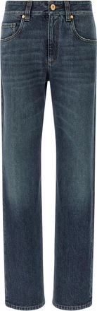 Brunello Cucinelli Blue The Column Jeans