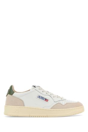 Autry White Color Block Sneakers