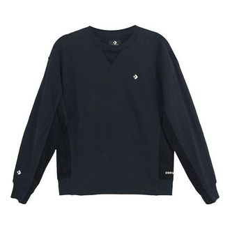 Converse Star Crewneck Sweatshirt Asia Sizing Black 10023518-A02