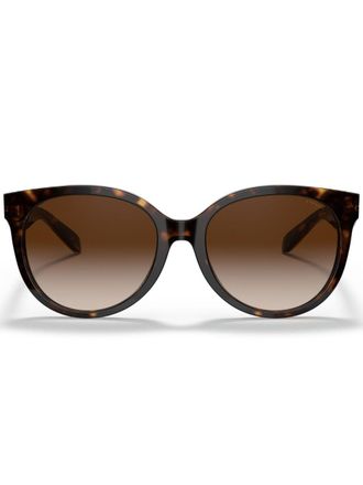 Coach HC8321 C6181 cat-eye sunglasses - women - Acetate - 55 - Brown