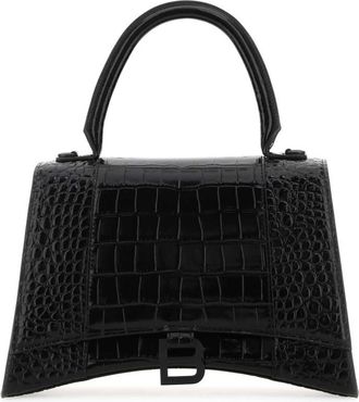 Balenciaga Black Hourglass Satchel bag