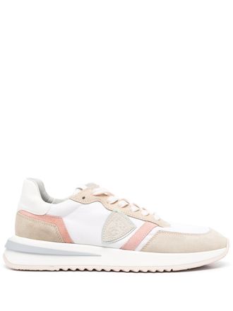 Philippe Model Tropez 2.1 su&egrave;de sneakers - Wit