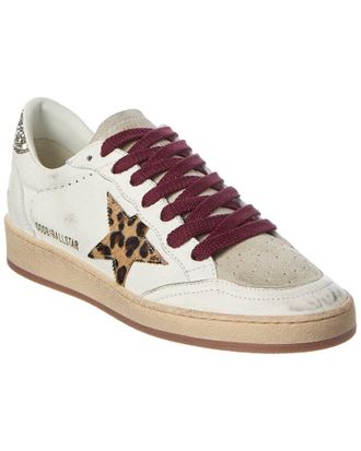Golden Goose Ballstar Suede & Leather Sneaker