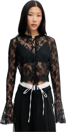 Aniye By Dames, Blouses & Shirts, Zwart, Maat: M Polyamide