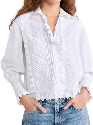 Mille Georgina Top In White