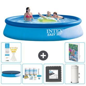 Intex Piscina Easy Set Redonda - 396x84 Cm - 7-piezas S64