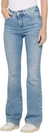 M.A.C Mac, Dames, Jeans, Blauw, Maat: XL L32 Katoen